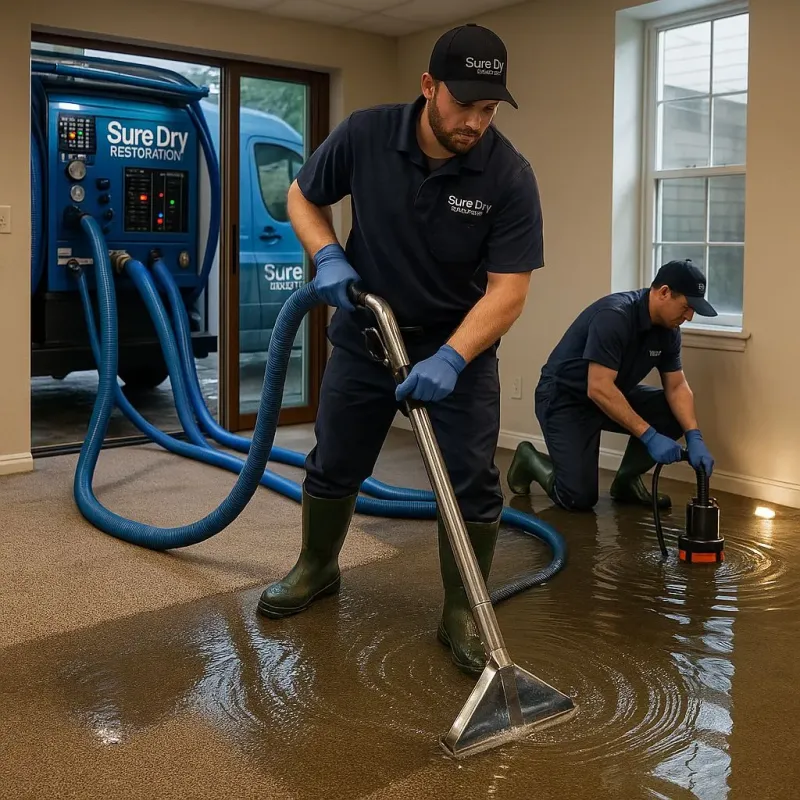 Water Extraction and Removal process in Robbinsville, NC